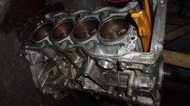 Блок цилиндров в сборе двигателя N45