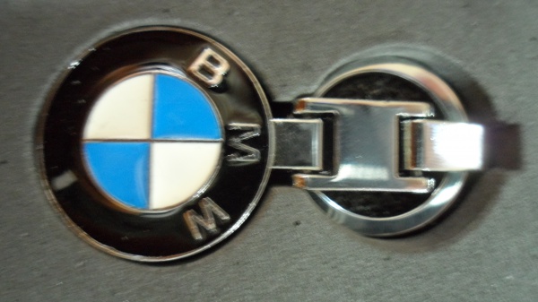 Брелок BMW 7100 Black автомобильный с логотипом